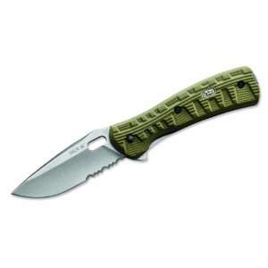  Buck 847 Vantage Force Knife Serrated (Marine OD Green 
