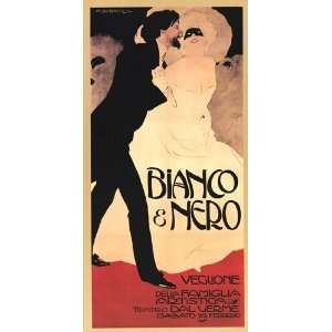  Bianco & Nero by Marcello Dudovich 18x36