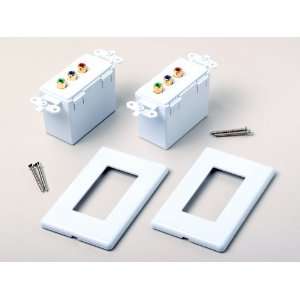  Component Video Wall Plate Extension Ki Electronics
