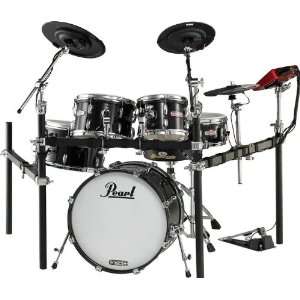  Pearl E Pro Live Electronic Acoustic Drum Set Black 