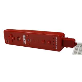 Dark Red Built in Motion Plus Remote Controller For Wii  
