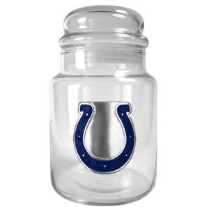  Indianapolis Colts NFL 31oz Glass Candy Jar   Primary Logo 