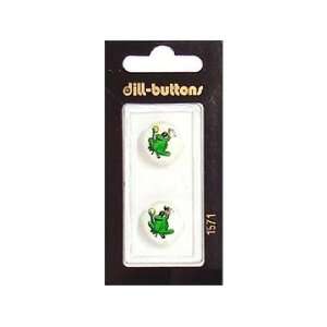   15mm Shank Green Frog Prince 2 pc (6 Pack) 