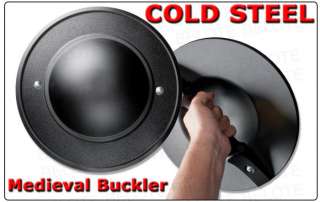 Cold Steel Medieval Buckler Shield 12 Diameter 92BKPB **NEW**  