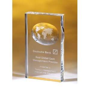  Crystal Illusion Globe Award   Small: Home & Kitchen