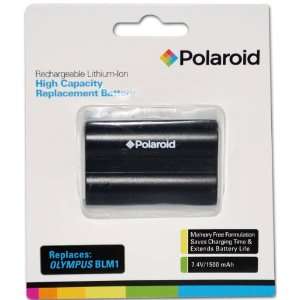  Polaroid High Capacity Olympus BLM1 Rechargeable Lithium 