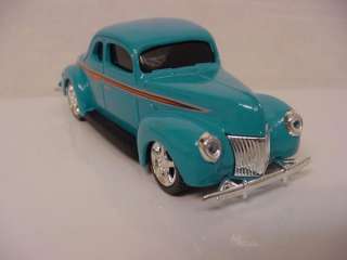 HOT ROD UNDERGROUND 1940 FORD COUPE BLUE CAR 1/43 DIECAST NEW  