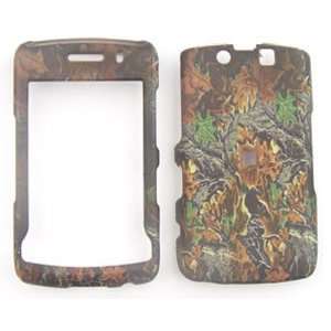 Blackberry Storm 2 9550   Camo/Camouflage Hunter Mix Leaf   Hard Case 