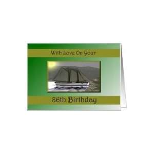  86th / Age Specific Birthday Card Toys & Games
