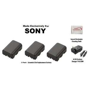 Replacement Battery Pack For The Sony NP FM55H 1800MAH! For Sony Alpha 