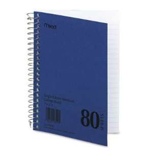  Mid Tier Notebook   College Rule, 5 x 7, White, 80 Sheets 