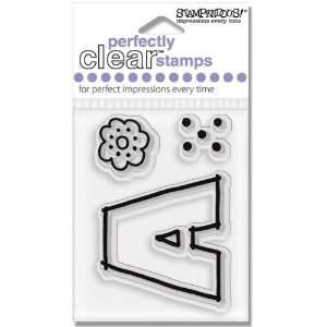  My Favorite Letters A   Stampendous Perfectly Clear Stamps 