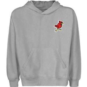 NCAA Illinois State Redbirds Youth Houndstooth Logo Applique Pullover 