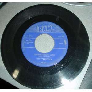  hand me down love 45 rpm single VALENTINES Music