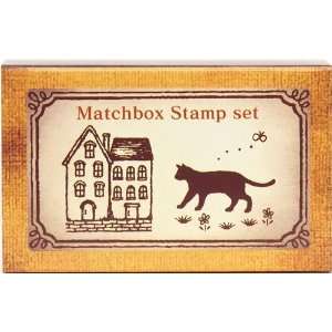  Matchbox stamp set cat house: Toys & Games