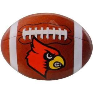  Louisville Cardinals Double Back Football Pin Sports 