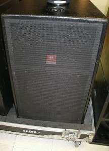 Used JBL/TAVS 15 speaker systems w/case   Nice pair  