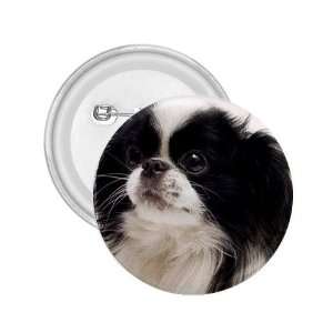 Japanese Chin 3 2.25in Button D0707