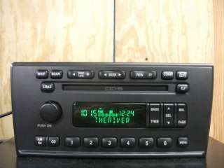 Ford Thunderbird Lincoln LS AM/FM 6 disc CD player radio 00 01 02 YW4F 