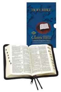 KJV Classic Reference Bible Black Calfskin Indexed 9781862281974 