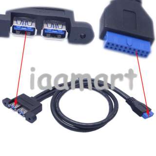   Female to Motherboard 20pin Adapter Converter Cable+backplate  