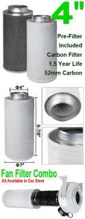 Indoor Grow Air Purifier Activated Charcoal Filter 4  
