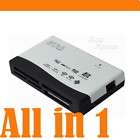 USB All in One External Card Reader SD SDHC CF MICRO MS COMPAC FLASH 