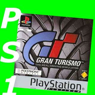 GRAN TURISMO PAL PS1 PLAYSTATION PSX PSone COMPLETE  