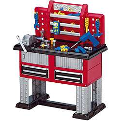 American Plastic Toys 38 piece Deluxe Workbench  