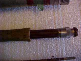   FRESH Gene Edwards Vintage Split Bamboo Fly Rod w/Case 7.5  