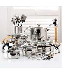 Wolfgang Puck 9th Anniversary 32 piece Cookware Set  Overstock