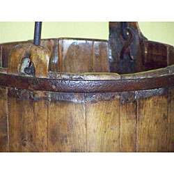 Antique Iron handle Water Bucket  