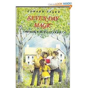  Seven Day Magic (A Voyager/HBJ Book) (9780152729226) Edward 