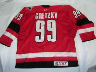 Team Canada 2002 Wayne Gretzky Pro Jersey Authentic Autograph with COA 