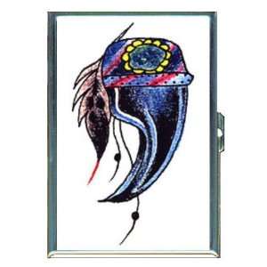 Native American Bear Claw ID Holder, Cigarette Case or Wallet MADE IN 