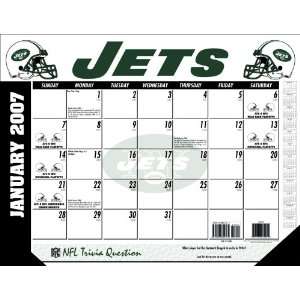 New York Jets NFL 2007 Office Desk Calendar:  Sports 