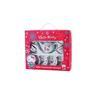   Sanrio Mini Porcelean Tea Set Ice Skate Hello Kitty Toys & Games