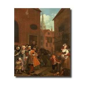  The Four Times Of Day Morning 1736 Giclee Print