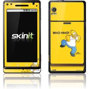  Homer Woo Hoo skin for Motorola Droid Electronics