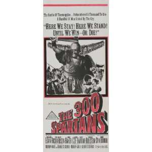 The 300 Spartans Poster Movie Australian (14 x 36 Inches   36cm x 92cm 
