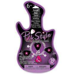 Pik Style Rock Star Pink Stars Jewelry Kit  Overstock