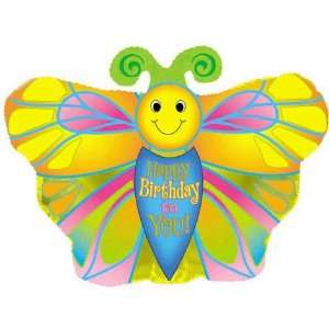  20 Birthday Petite Butterfly Shape (1 per package) Toys 