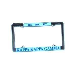  Kappa Kappa Gamma License Plate Frame Newest Automotive