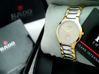   MENS RADO FLORENCE WATCH TWO TONE GRAY DIAL NEW IN A BOX  