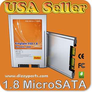 KINGSPEC 1.8 Micro SATA SSD 256GB X300 X301 T400S TT US  