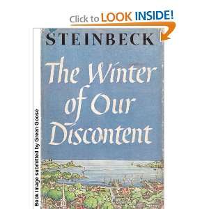  The Winter of Our Discontent John Steinbeck Books