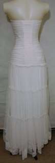 JESSICA McCLINTOCK Beige Lace Wedding Dress NWT! Size 4  