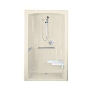   37.5D x 84H Almond Acrylic Shower Unit 12112 P 47: Home Improvement