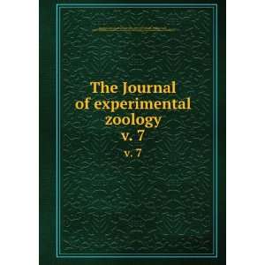  The Journal of experimental zoology. v. 7 Ross G. (Ross 