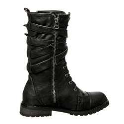 Groove Womens Canyon Combat Boots  